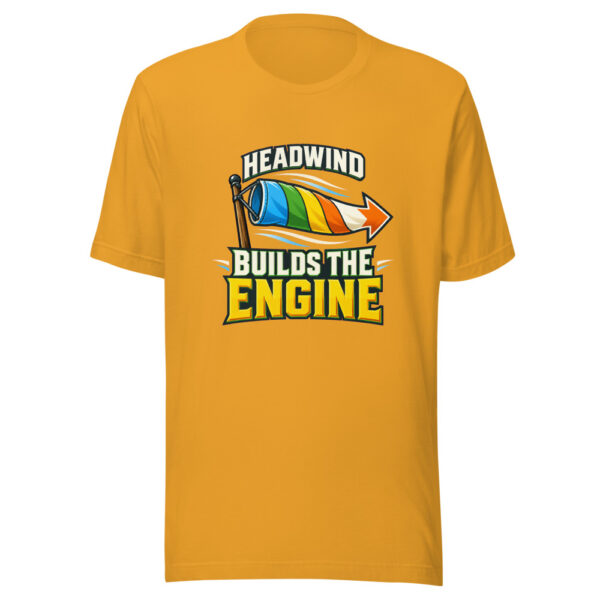 Headwind Builds The Engine Headwind-engine Graphic Tee front view