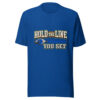 Hold The Line You Set Hold-your-line Graphic Tee front view