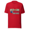 Hold The Line You Set Hold-your-line Graphic Tee mockup 8