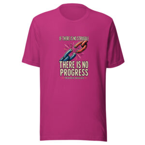 If There Is No Struggle, There Is No Progress — Frederick Douglass Historic-resolve Graphic Tee mockup 1 If There Is No Struggle, There Is No Progress — Frederick Douglass Historic-resolve Graphic Tee front view