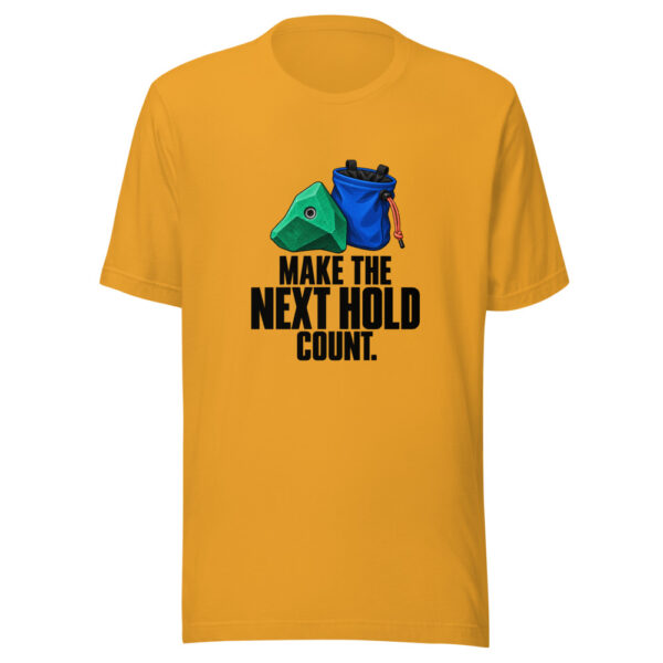 Make The Next Hold Count Graphic Tee mockup 2 Make The Next Hold Count Graphic Tee mockup 2