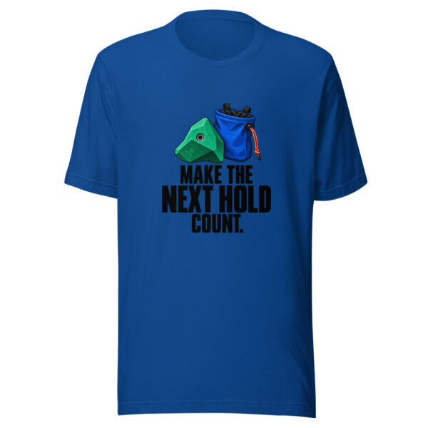 Make The Next Hold Count Graphic Tee mockup 3 Make The Next Hold Count Graphic Tee mockup 3
