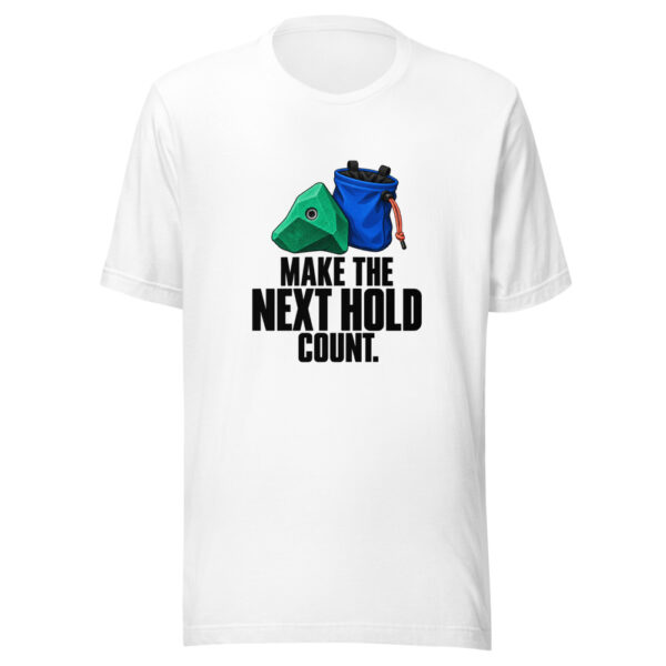 Make The Next Hold Count Graphic Tee mockup 5 Make The Next Hold Count Graphic Tee mockup 5