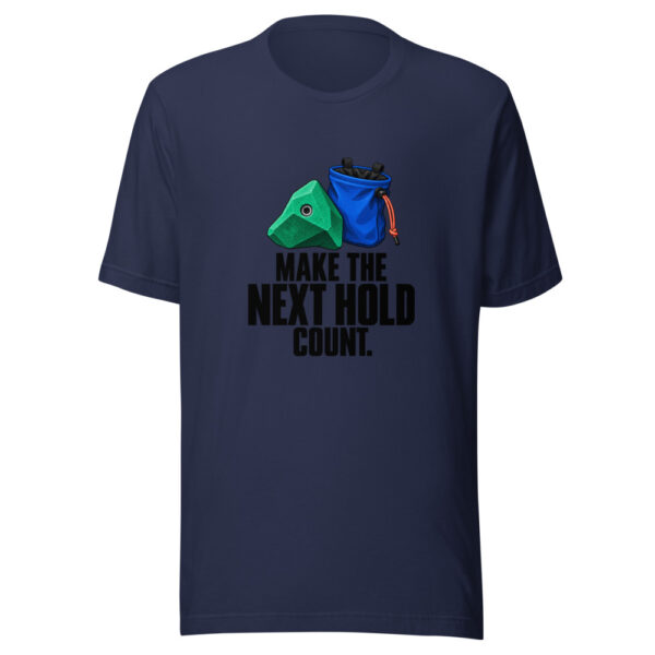 Make The Next Hold Count Graphic Tee mockup 6 Make The Next Hold Count Graphic Tee mockup 6