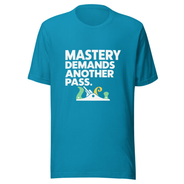 Mastery Demands Another Pass Graphic Tee mockup 2 Mastery Demands Another Pass Graphic Tee mockup 2