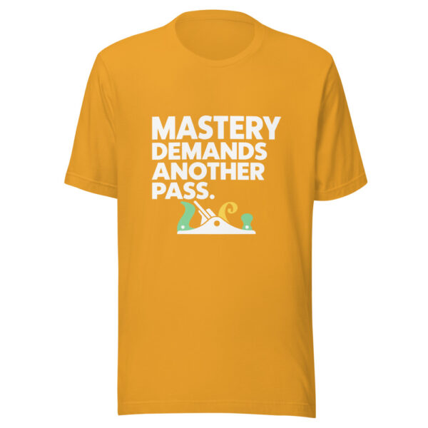 Mastery Demands Another Pass Graphic Tee mockup 3 Mastery Demands Another Pass Graphic Tee mockup 3
