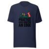 Practice Gives Ambition An Edge Graphic Tee mockup 6
