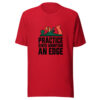 Practice Gives Ambition An Edge Graphic Tee mockup 8