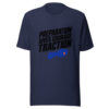 Preparation Gives Courage Traction Graphic Tee mockup 6 Preparation Gives Courage Traction Graphic Tee mockup 6