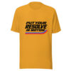 Put Your Resolve In Motion Graphic Tee front view