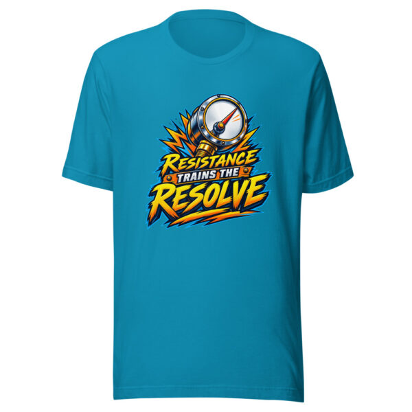 Resistance Trains The Resolve Pressure-resolve Graphic Tee mockup 2 Resistance Trains The Resolve Pressure-resolve Graphic Tee mockup 2
