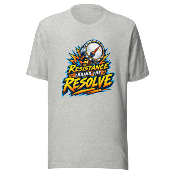 Resistance Trains The Resolve Pressure-resolve Graphic Tee mockup 7 Resistance Trains The Resolve Pressure-resolve Graphic Tee mockup 7
