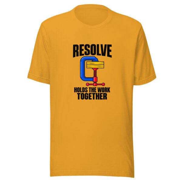 Resolve Holds The Work Together Graphic Tee mockup 2 Resolve Holds The Work Together Graphic Tee mockup 2