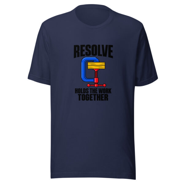 Resolve Holds The Work Together Graphic Tee mockup 7 Resolve Holds The Work Together Graphic Tee mockup 7