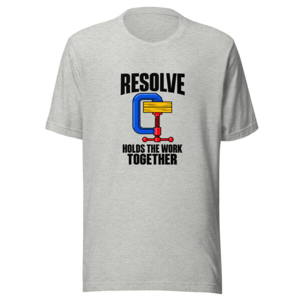 Resolve Holds The Work Together Graphic Tee mockup 8 Resolve Holds The Work Together Graphic Tee mockup 8