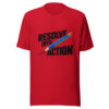 Resolve Into Action Graphic Tee mockup 8