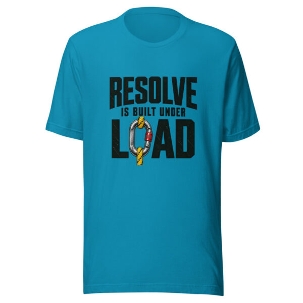 Resolve Is Built Under Load Resolve-under-load Graphic Tee mockup 2