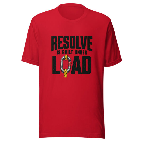 Resolve Is Built Under Load Resolve-under-load Graphic Tee mockup 4