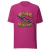 Resolve Outlasts Resistance Endurance Graphic Tee mockup 3 Resolve Outlasts Resistance Endurance Graphic Tee mockup 3
