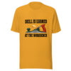 Skill Is Earned At The Workbench Graphic Tee mockup 2