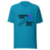 Strength Takes Shape Through Repetition Graphic Tee mockup 1 Strength Takes Shape Through Repetition Graphic Tee front view