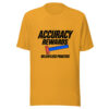 Accuracy Rewards Relentless Practice Graphic Tee mockup 3 Accuracy Rewards Relentless Practice Graphic Tee mockup 3