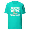 Ambition Needs Work Boots Graphic Tee mockup 3 Ambition Needs Work Boots Graphic Tee mockup 3