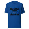 Build Capacity Through Consistent Work Graphic Tee mockup 1 Build Capacity Through Consistent Work Graphic Tee front view