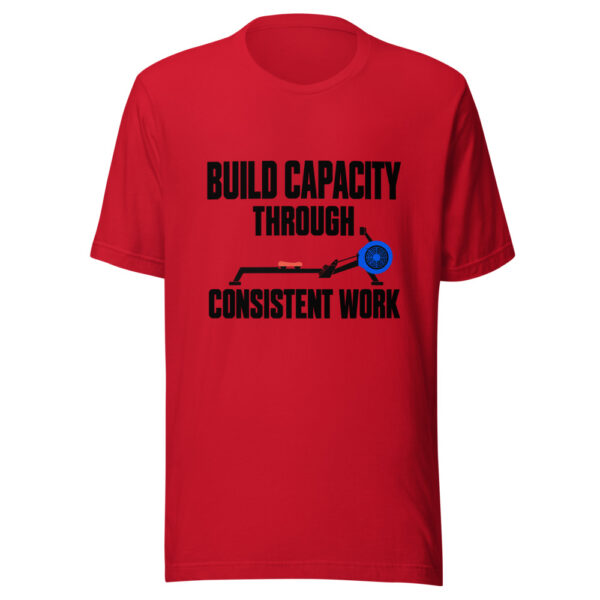 Build Capacity Through Consistent Work Graphic Tee mockup 8 Build Capacity Through Consistent Work Graphic Tee mockup 8