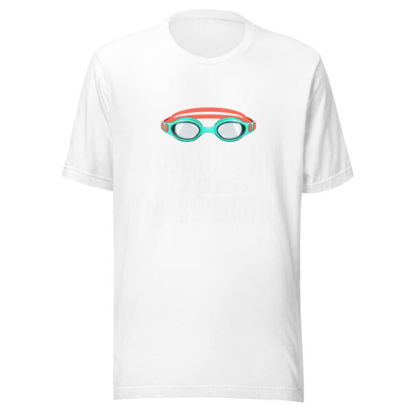 Commitment Turns Laps Into Strength Graphic Tee mockup 5 Commitment Turns Laps Into Strength Graphic Tee mockup 5