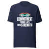 Commitment Turns Laps Into Strength Graphic Tee mockup 6 Commitment Turns Laps Into Strength Graphic Tee mockup 6