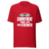 Commitment Turns Laps Into Strength Graphic Tee mockup 8 Commitment Turns Laps Into Strength Graphic Tee mockup 8