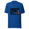 Consistent Effort Sets The Pace Graphic Tee mockup 1 Consistent Effort Sets The Pace Graphic Tee front view
