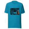 Consistent Effort Sets The Pace Graphic Tee mockup 2 Consistent Effort Sets The Pace Graphic Tee mockup 2
