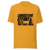 Consistent Effort Sets The Pace Graphic Tee mockup 3 Consistent Effort Sets The Pace Graphic Tee mockup 3