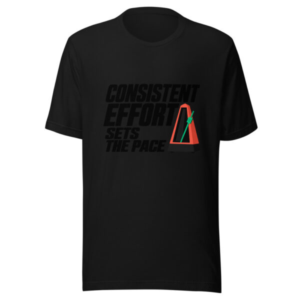 Consistent Effort Sets The Pace Graphic Tee mockup 4 Consistent Effort Sets The Pace Graphic Tee mockup 4