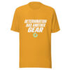 Determination Has Another Gear Graphic Tee mockup 1 Determination Has Another Gear Graphic Tee front view
