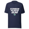 Determination Has Another Gear Graphic Tee mockup 6 Determination Has Another Gear Graphic Tee mockup 6