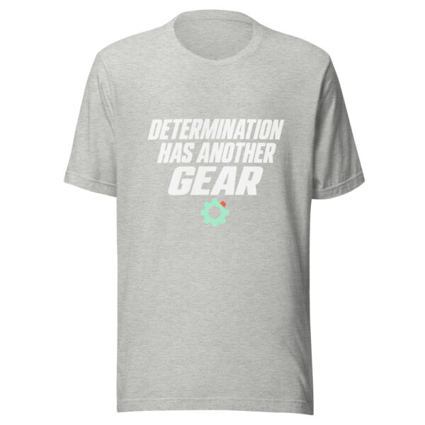 Determination Has Another Gear Graphic Tee mockup 7 Determination Has Another Gear Graphic Tee mockup 7