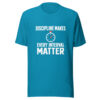 Discipline Makes Every Interval Matter Graphic Tee mockup 2 Discipline Makes Every Interval Matter Graphic Tee mockup 2