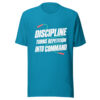 Discipline Turns Repetition Into Command Graphic Tee mockup 1 Discipline Turns Repetition Into Command Graphic Tee front view