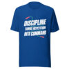 Discipline Turns Repetition Into Command Graphic Tee mockup 3 Discipline Turns Repetition Into Command Graphic Tee mockup 3