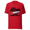 Earn Precision Through Purposeful Practice Graphic Tee mockup 8 Earn Precision Through Purposeful Practice Graphic Tee mockup 8