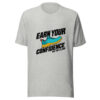 Earn Your Confidence On The Climb Graphic Tee mockup 7 Earn Your Confidence On The Climb Graphic Tee mockup 7