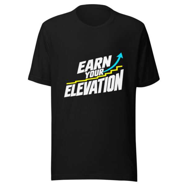 Earn Your Elevation Graphic Tee mockup 4 Earn Your Elevation Graphic Tee mockup 4
