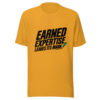 Earned Expertise Leaves Its Mark Graphic Tee mockup 3 Earned Expertise Leaves Its Mark Graphic Tee mockup 3