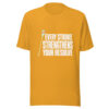 Every Stroke Strengthens Your Resolve Graphic Tee mockup 1 Every Stroke Strengthens Your Resolve Graphic Tee front view