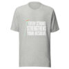 Every Stroke Strengthens Your Resolve Graphic Tee mockup 7 Every Stroke Strengthens Your Resolve Graphic Tee mockup 7