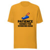 Patience Hones The Working Edge Graphic Tee mockup 2 Patience Hones The Working Edge Graphic Tee mockup 2