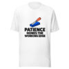Patience Hones The Working Edge Graphic Tee mockup 5 Patience Hones The Working Edge Graphic Tee mockup 5